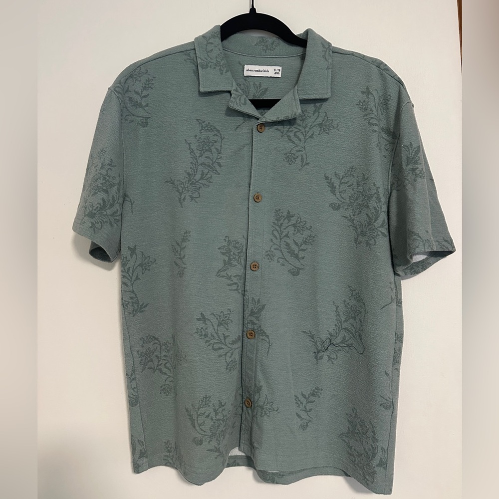 Abercrombie Boys Button-Through Knit Shirt